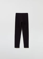 Ovs Leggings With Printed Lettering